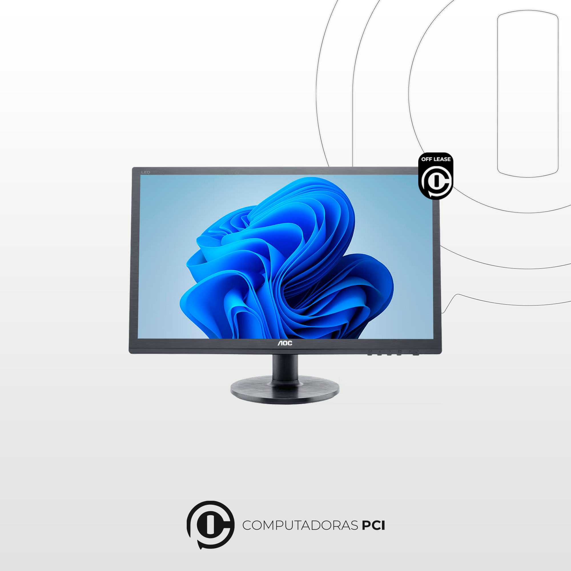 Monitor AOC - 60hz - 22 Pulgadas