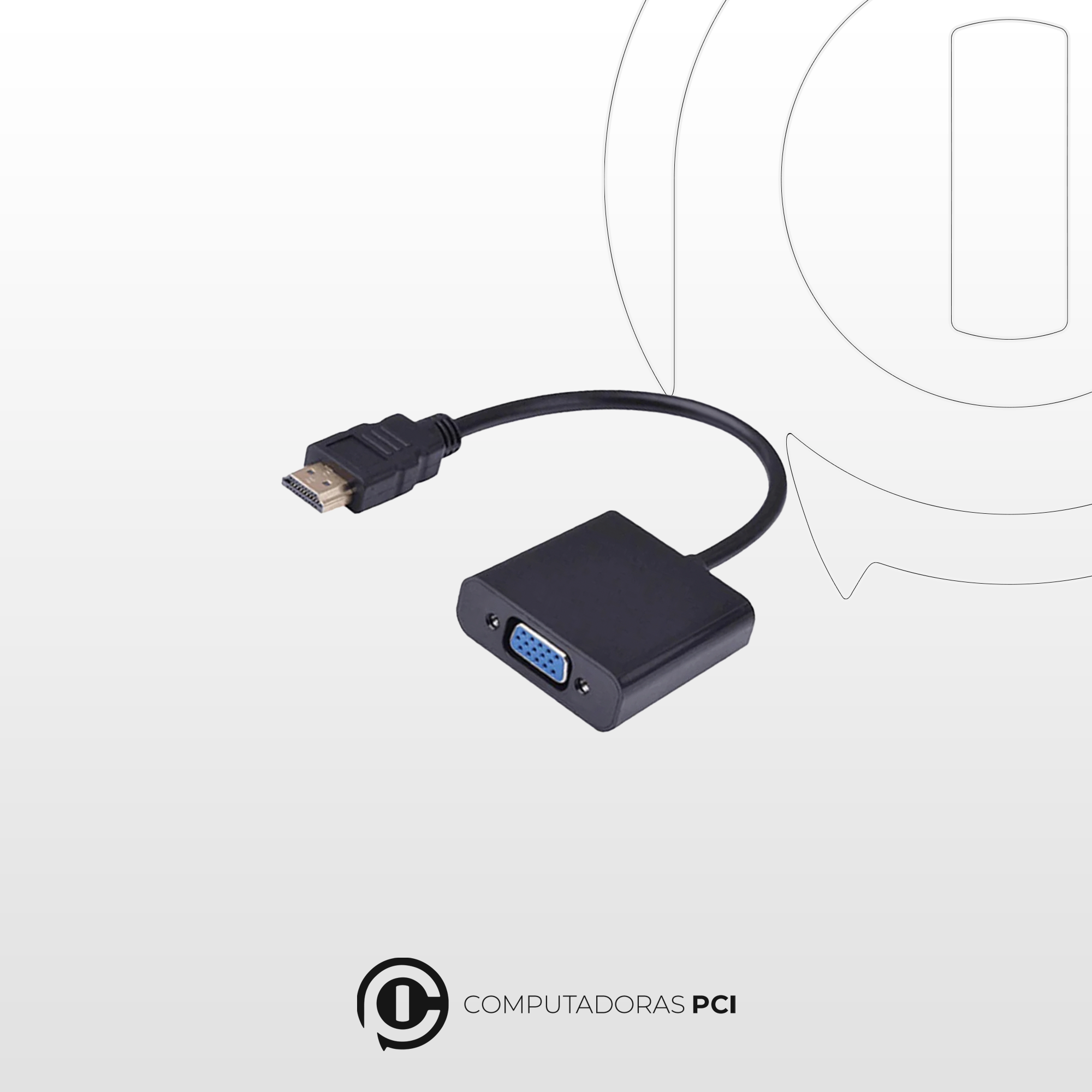Adaptador de VGA a HDMI