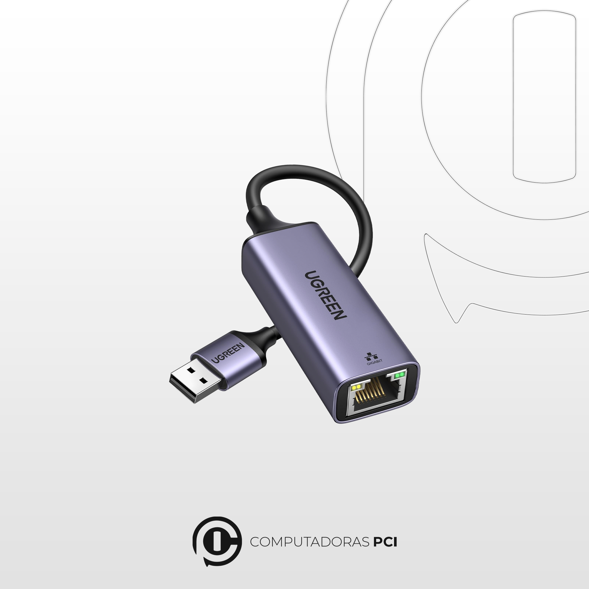 Adaptador de USB A RJ-45
