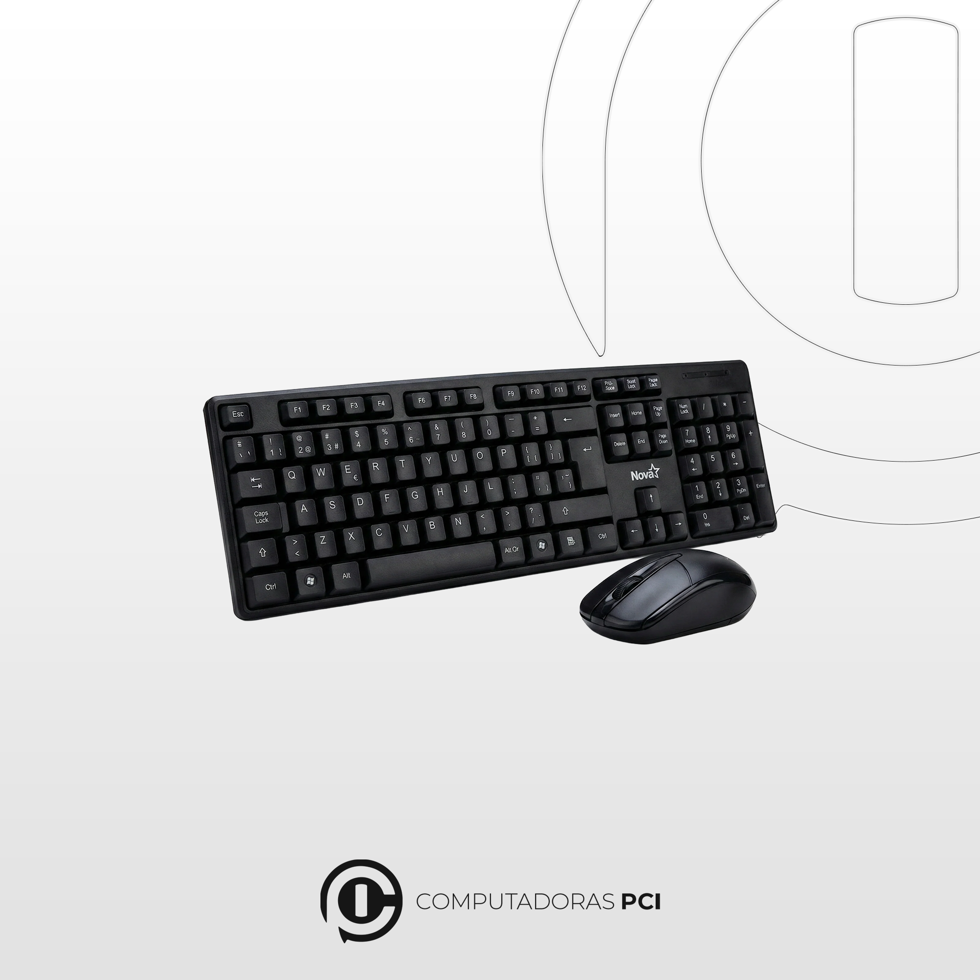 Teclado y Mouse Nova
