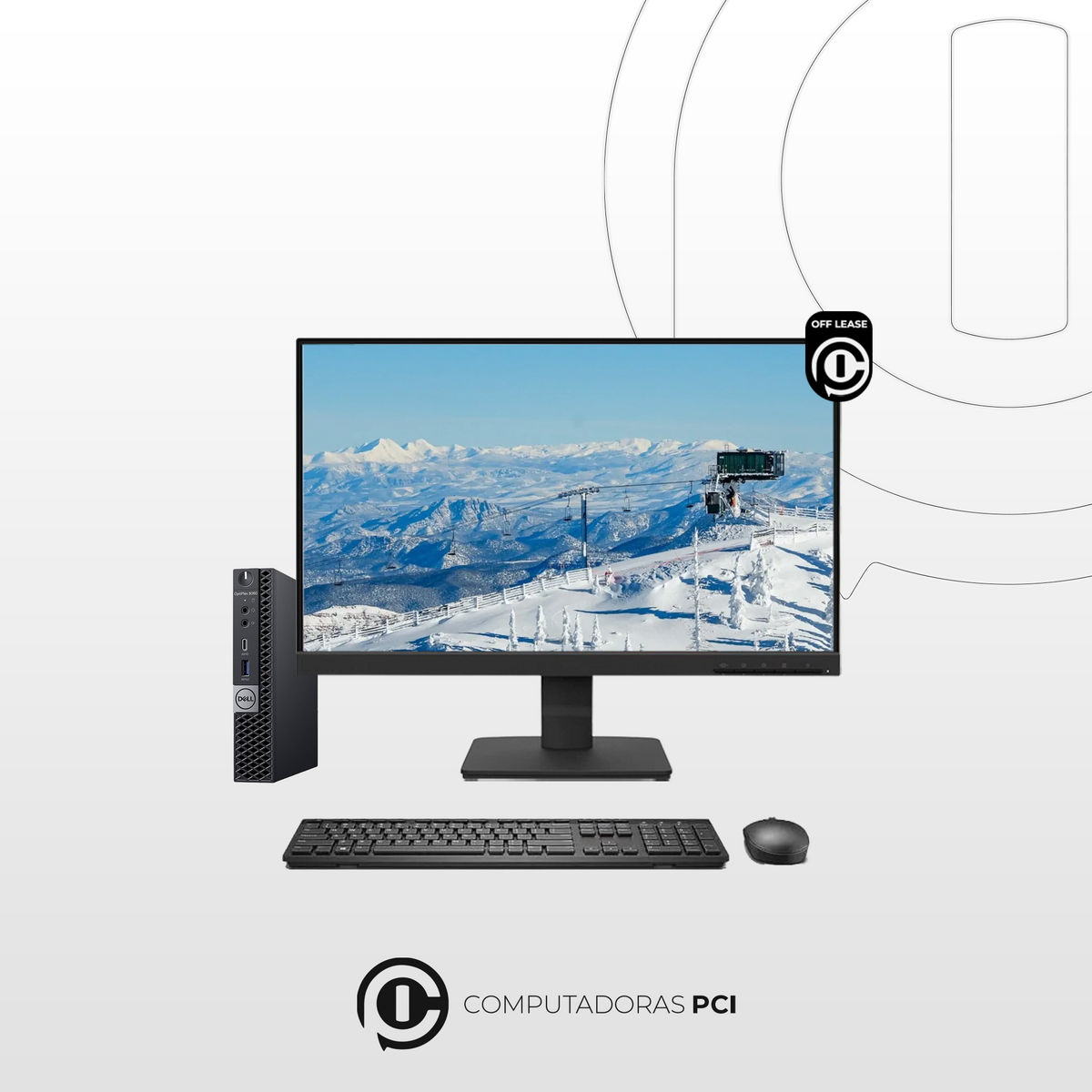 PC - Dell Optiplex 5060 NUC - Core i5 - 8GB RAM - SSD