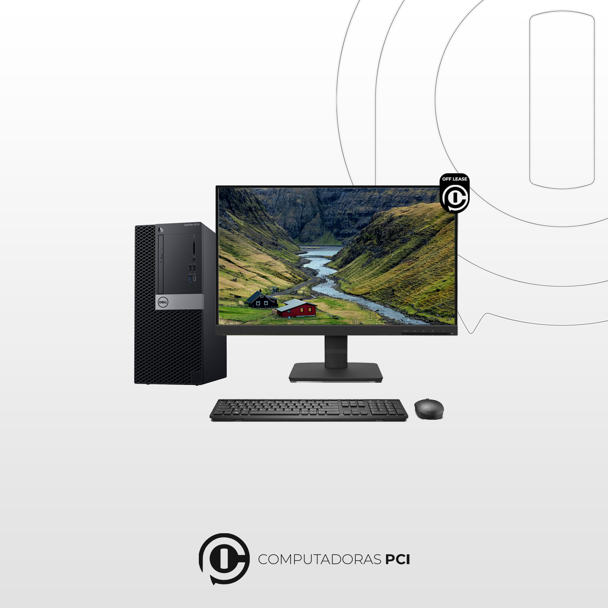 PC Dell Optiplex 5070 MT - Core i5 - 8GB RAM - SSD