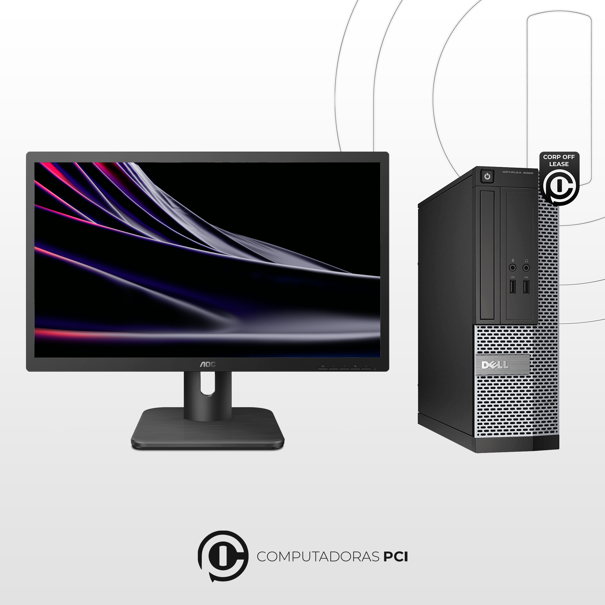 PC Dell Optiplex 3020 SFF - Core i5 - 8GB RAM - SSD