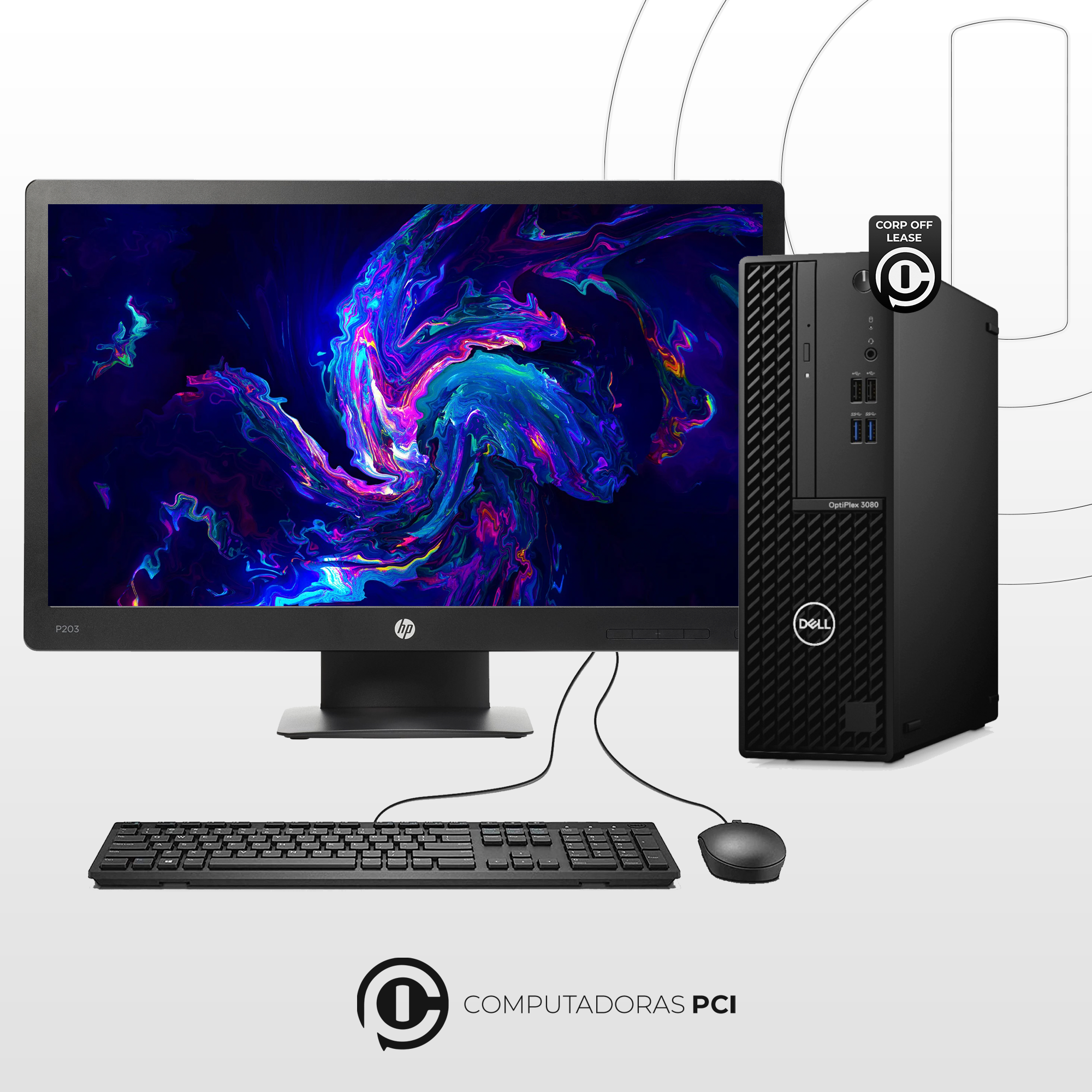 PC Dell Optiplex 3080 SFF - Core i5 - 8GB RAM - SSD