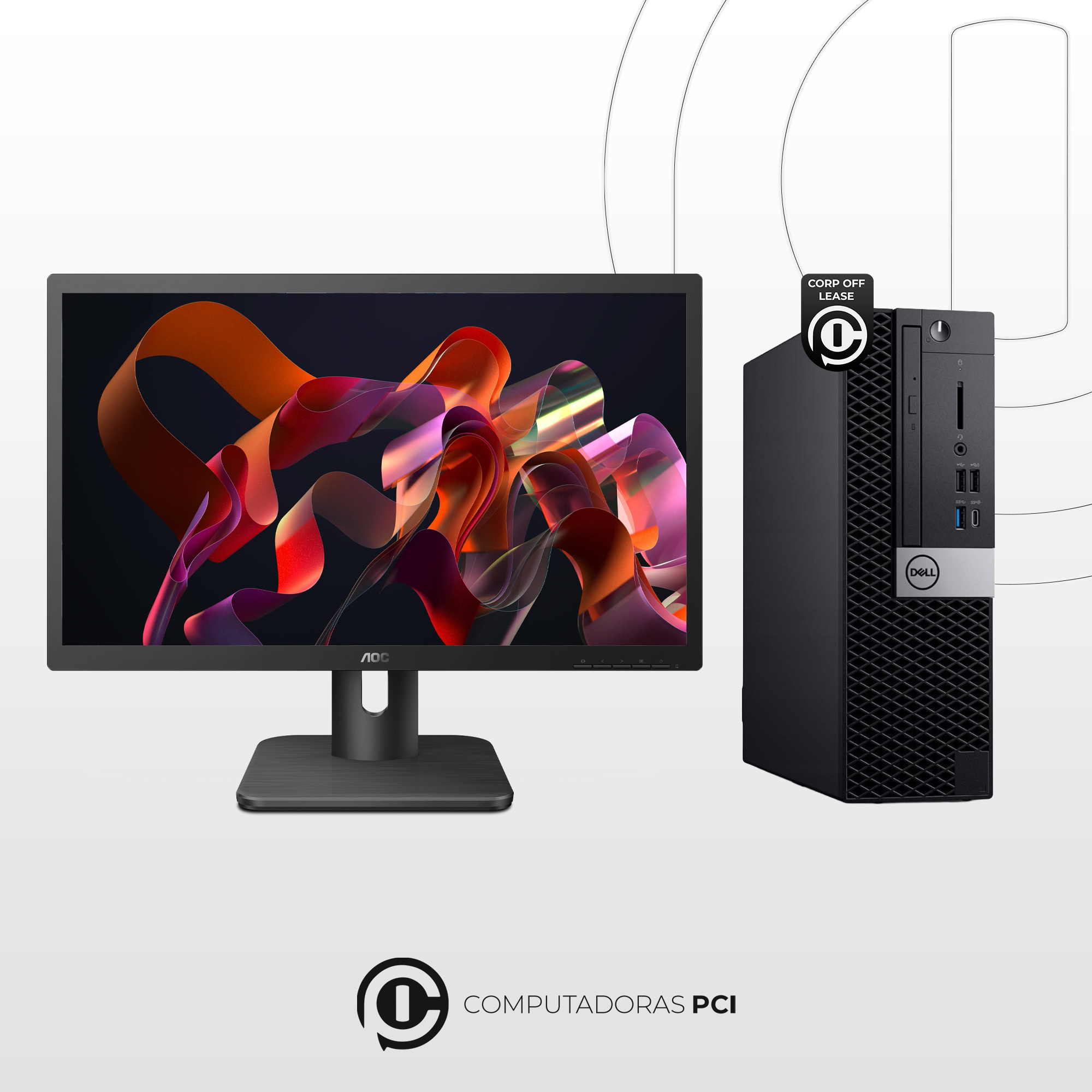 PC Dell Optiplex 5070 SFF - Core i5 - 8GB RAM - SSD