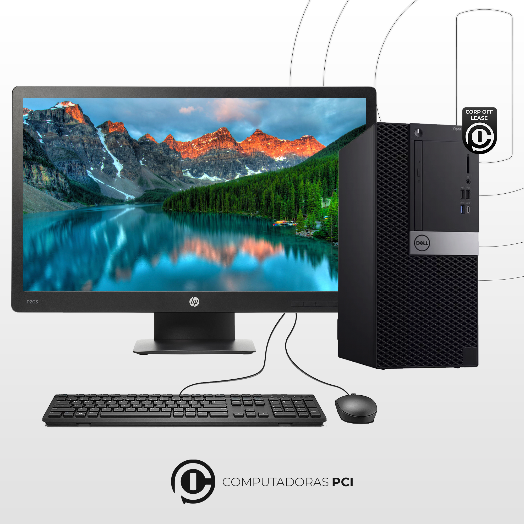 PC Dell Optiplex 7050 MT - Core i7 - 8GB RAM - SSD