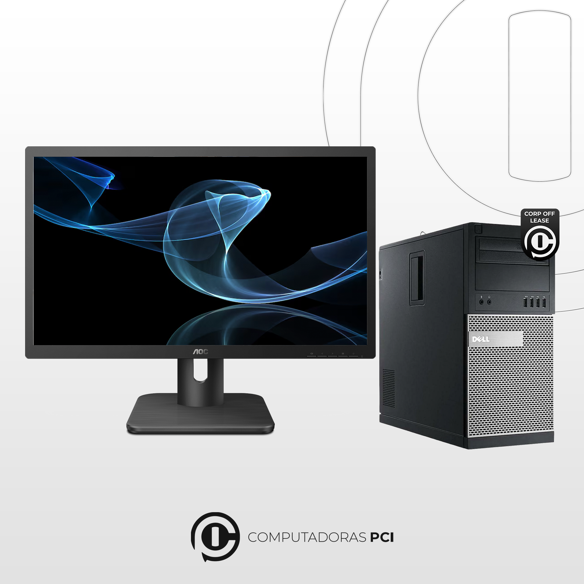 PC Dell Optiplex 9020 MT - Core i5 - 8GB RAM - SSD