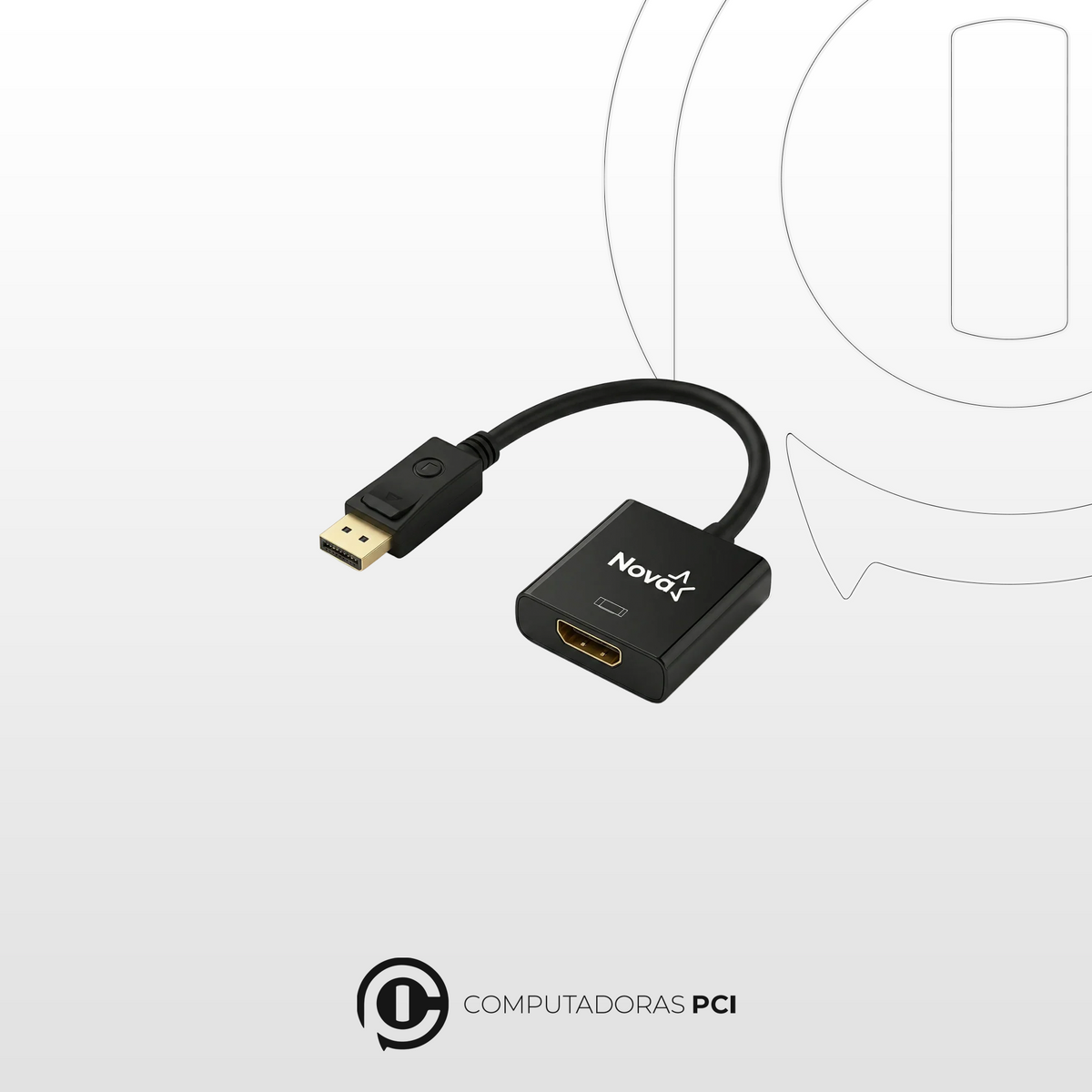 Adaptador de DisplayPort a HDMI - NOVA