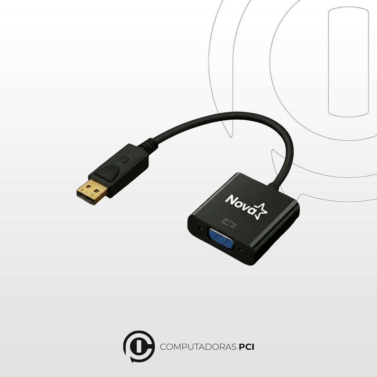 Adaptador de DisplayPort a VGA - NOVA