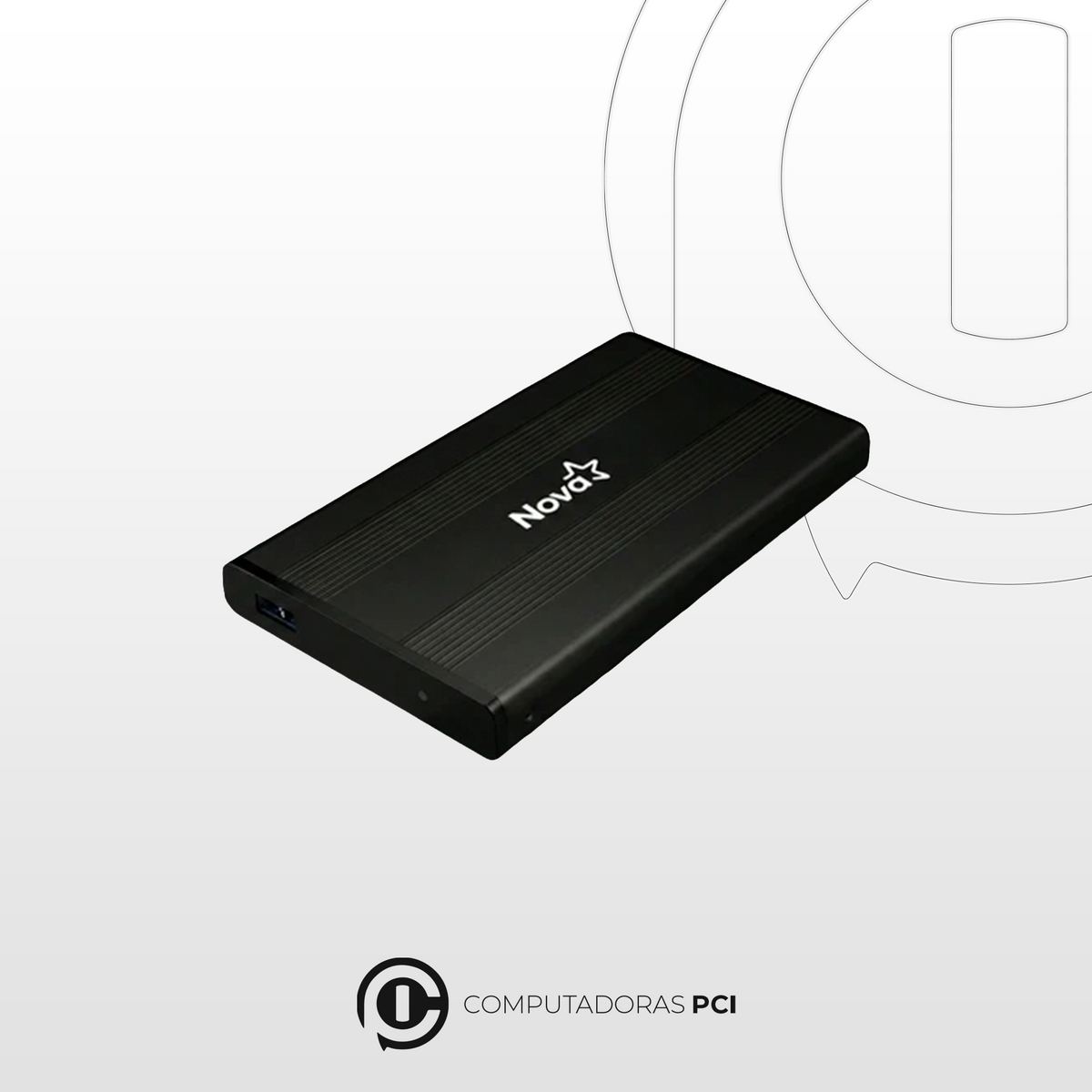 Encapsulador SATA 2,5'' a USB - NOVA