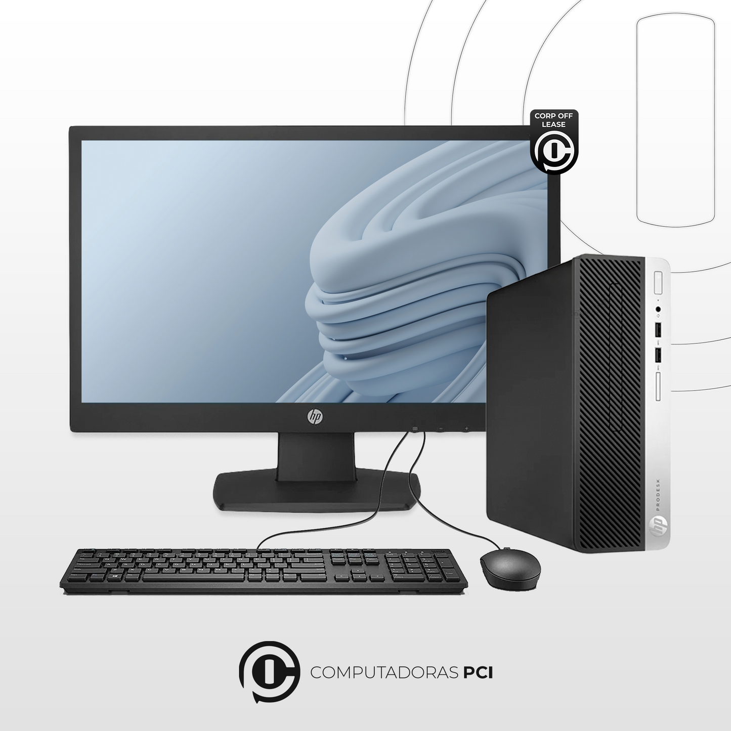 PC HP Prodesk 400 G6 - Core i5 - 8GB RAM - SSD