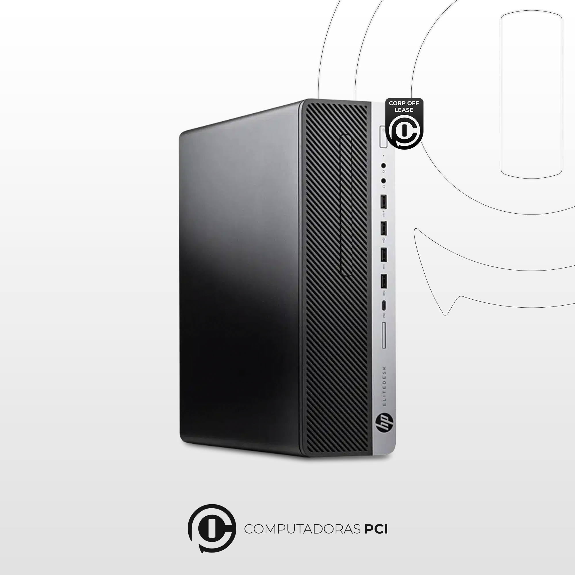 HP Elitedesk 800 G3 - Core i5 - 8GB RAM - SSD