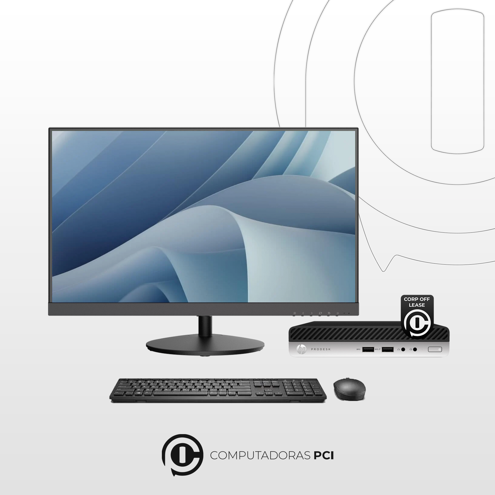 PC HP Prodesk 400 G4 NUC - Core i5 - 16GB RAM - SSD