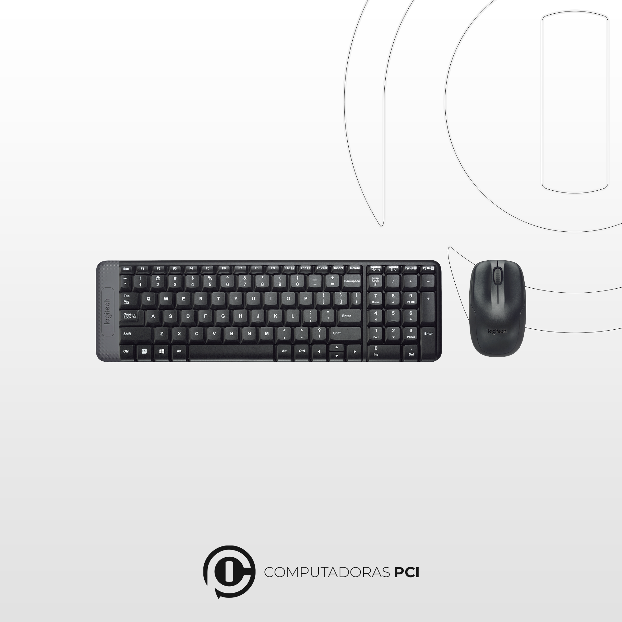 Teclado y Mouse Logitech MK220