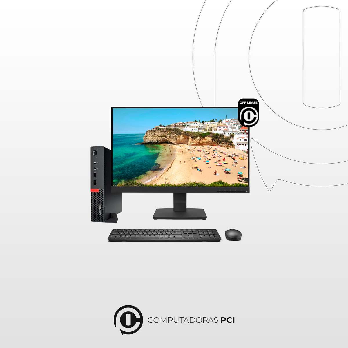 PC - Lenovo ThinkCentre M710q - Core i7 - 8GB RAM - SSD