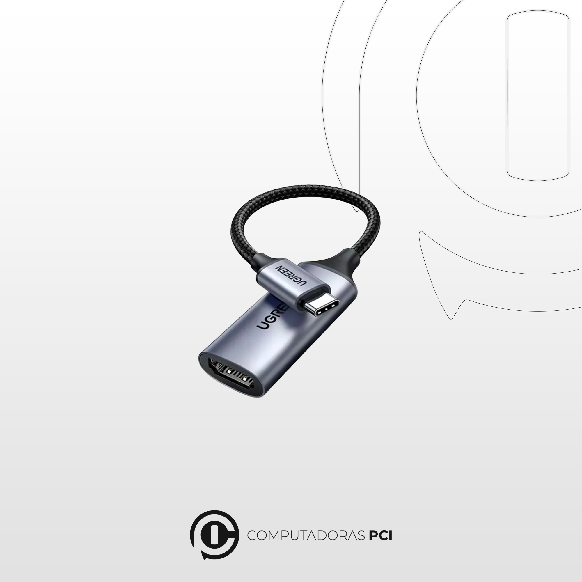 Adaptador USB Tipo C - HDMI UGREEN